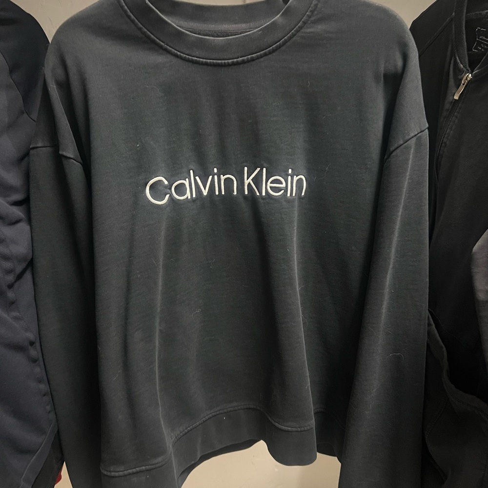 Calvin Klein Black oversized Sweater